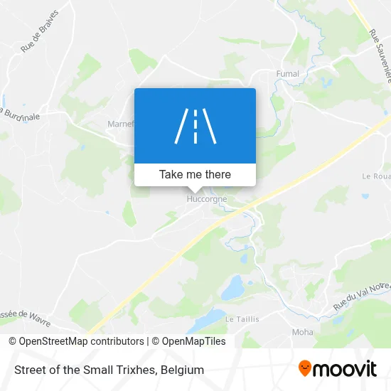 Street of the Small Trixhes map