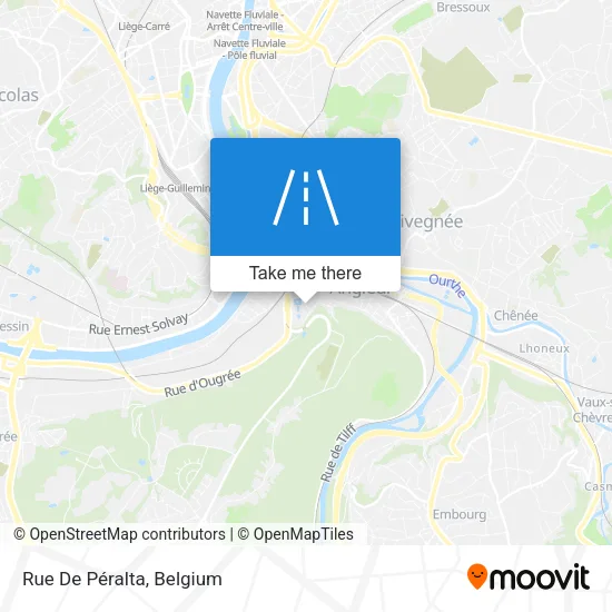Rue De Péralta map