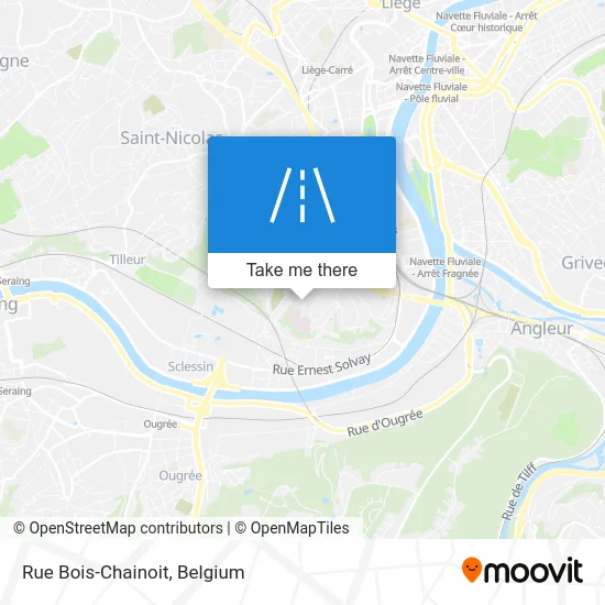 Bois-Chainoit Street map