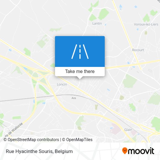 Rue Hyacinthe Souris map