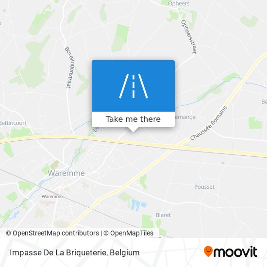 Impasse De La Briqueterie map