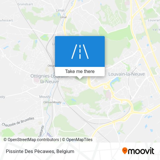 Pissinte Des Pècawes map