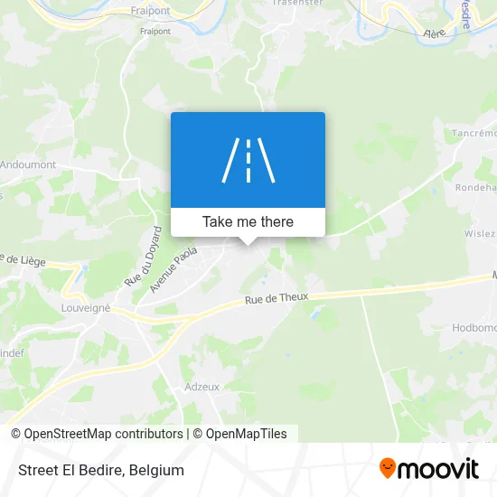 Street El Bedire map