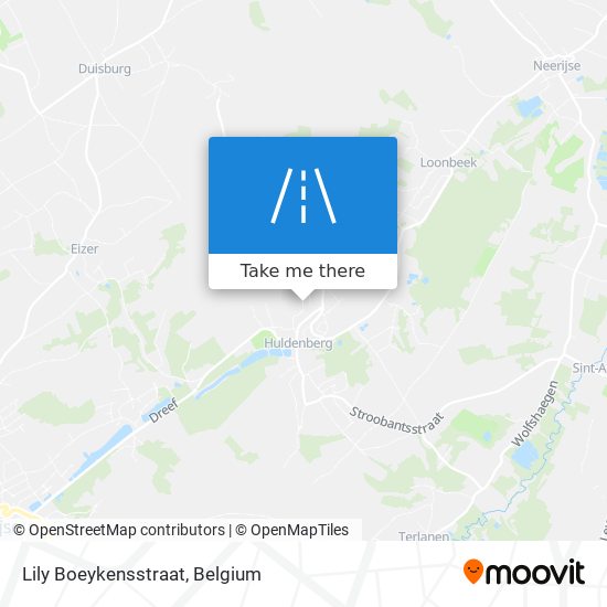 Lily Boeykensstraat map