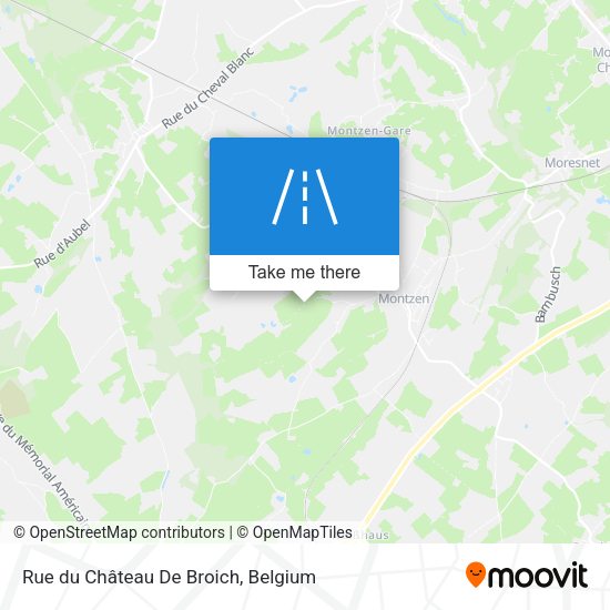 Rue du Château De Broich map