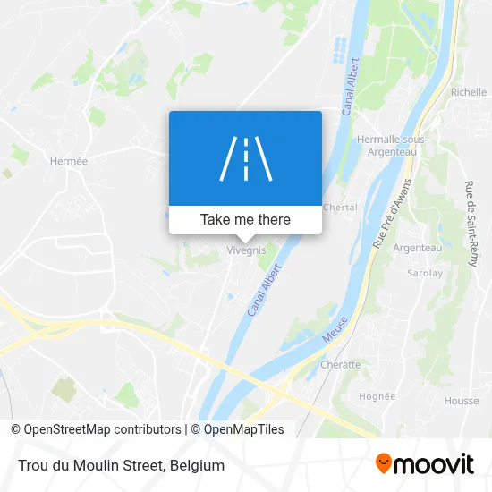 Trou du Moulin Street map