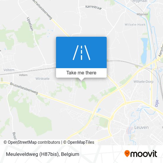 Meuleveldweg (H87bis) plan