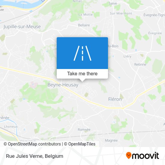 Rue Jules Verne plan