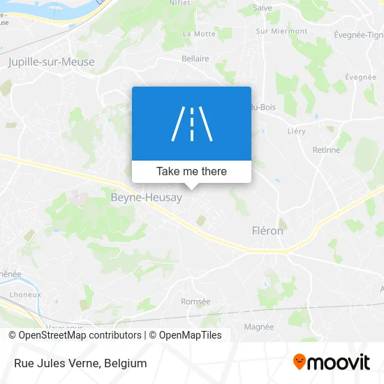 Jules Verne Street map