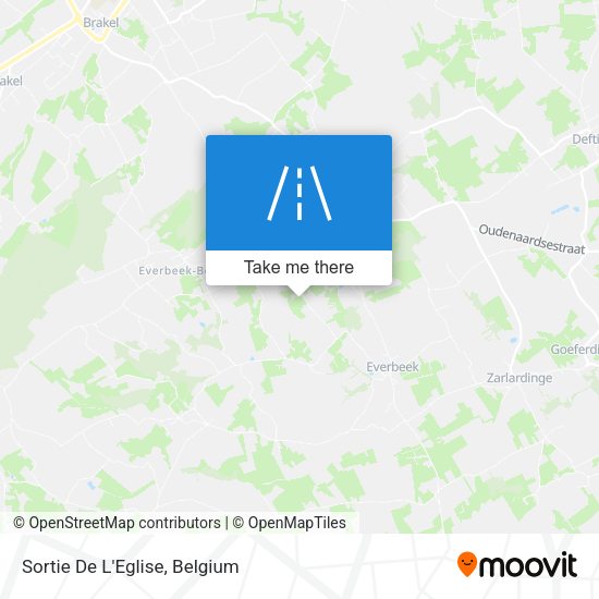 Sortie De L'Eglise plan