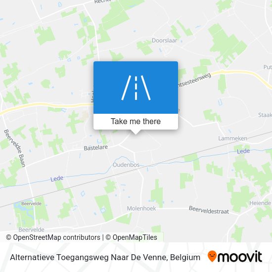 Alternatieve Toegangsweg Naar De Venne map