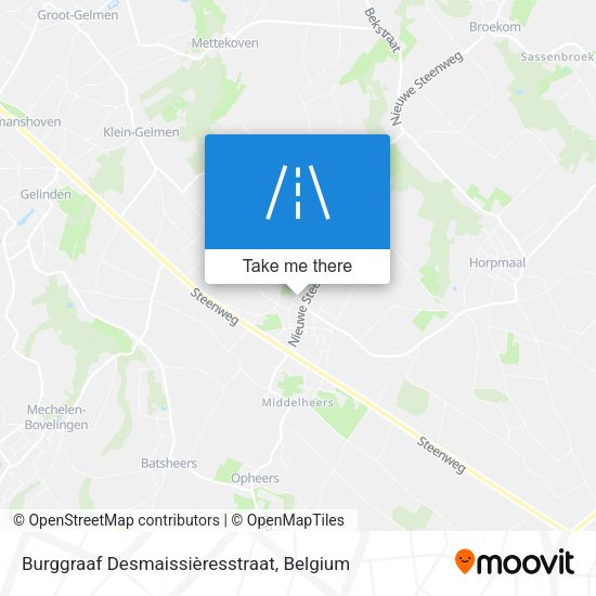Burggraaf Desmaissièresstraat map
