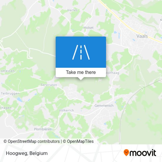 Hoogweg map