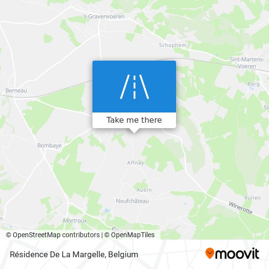 Résidence De La Margelle map