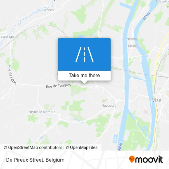 De Pireux Street map