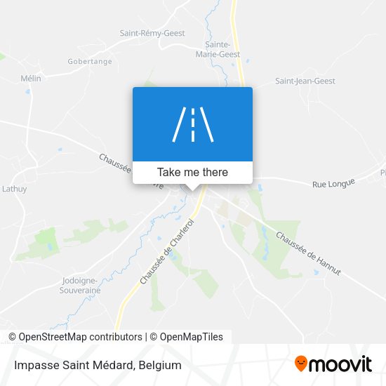 Impasse Saint Médard plan