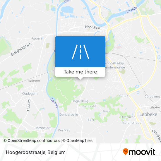 Hoogeroostraatje plan