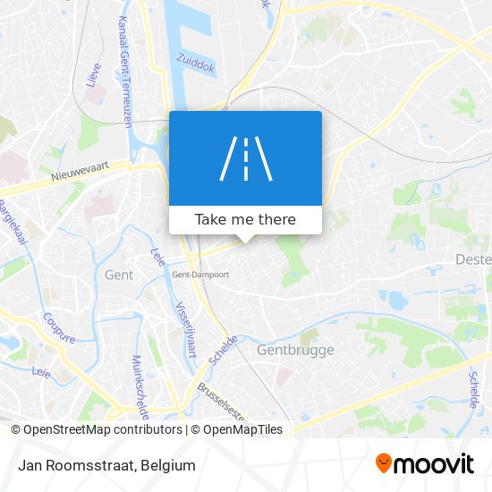 Jan Roomsstraat map