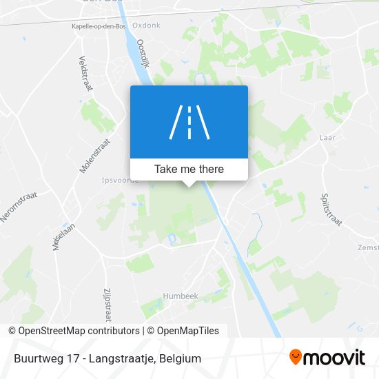 Buurtweg 17 - Langstraatje map