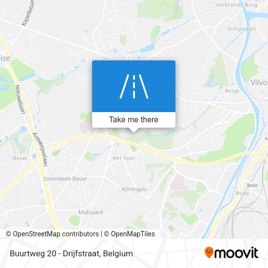Buurtweg 20 - Drijfstraat map