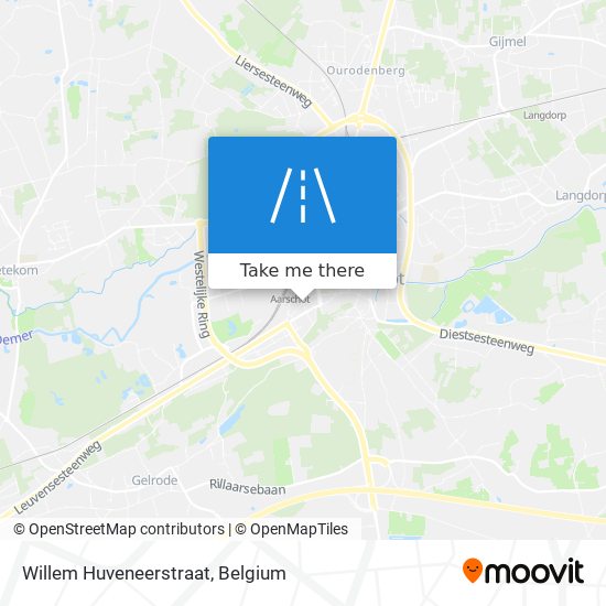 Willem Huveneerstraat map
