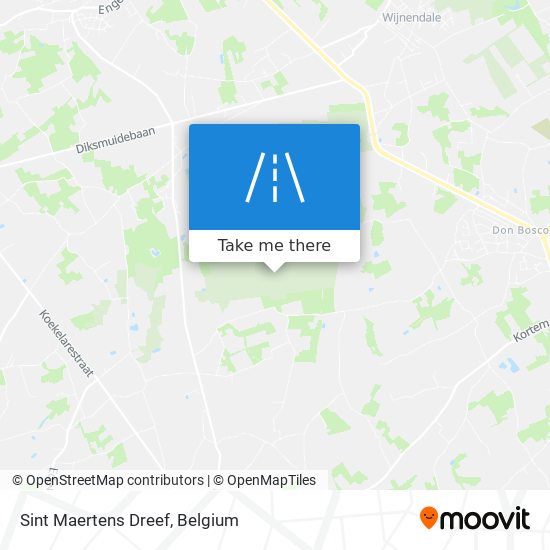 Sint Maertens Dreef plan