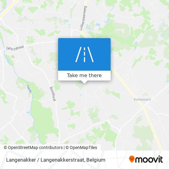 Langenakker / Langenakkerstraat plan