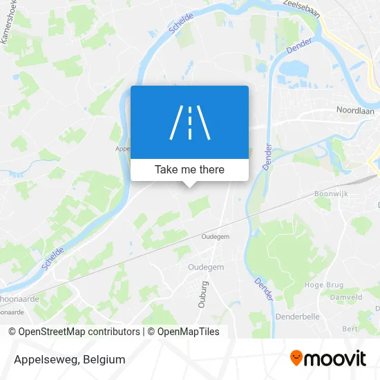 Appelseweg map