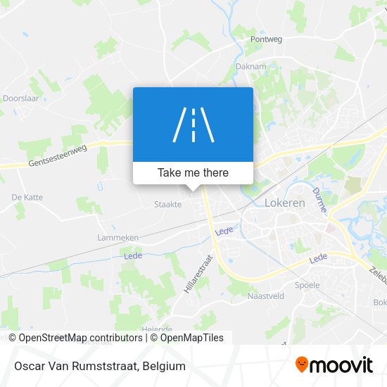 Oscar Van Rumststraat plan