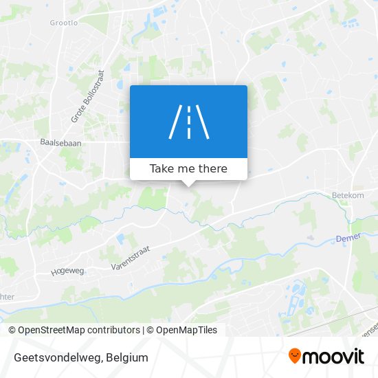 Geetsvondelweg plan