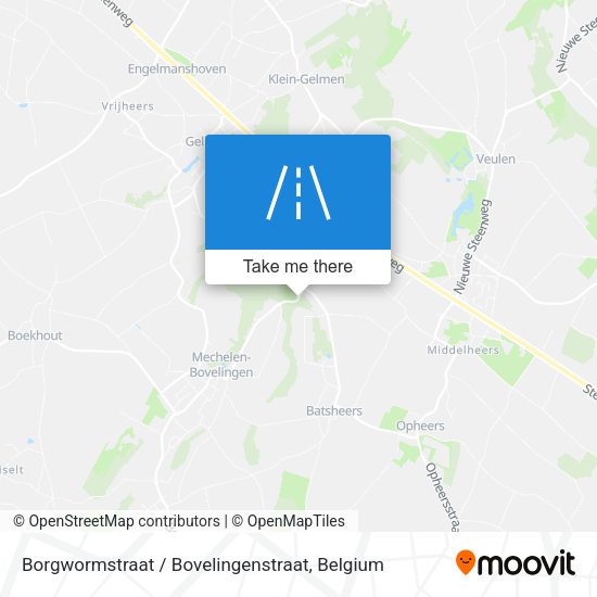 Borgwormstraat / Bovelingenstraat plan