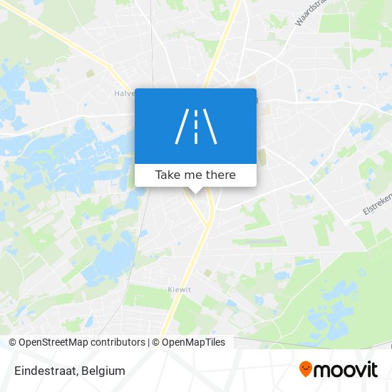 Eindestraat map