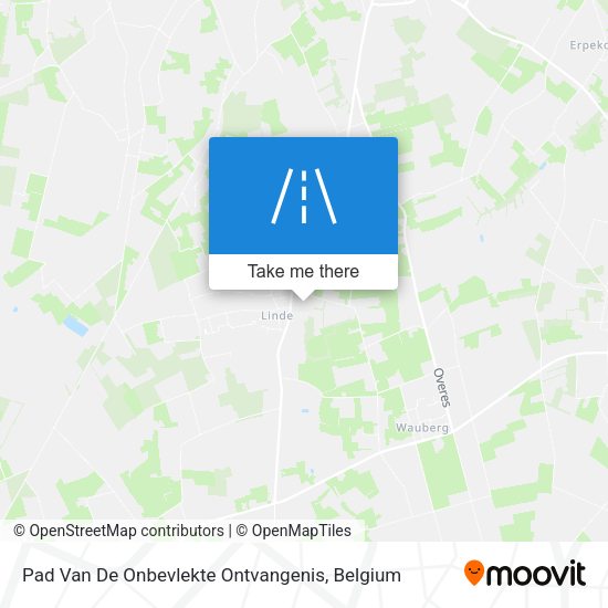 Pad Van De Onbevlekte Ontvangenis map