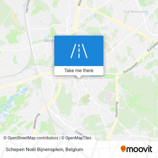 Schepen Noël Bijnensplein map