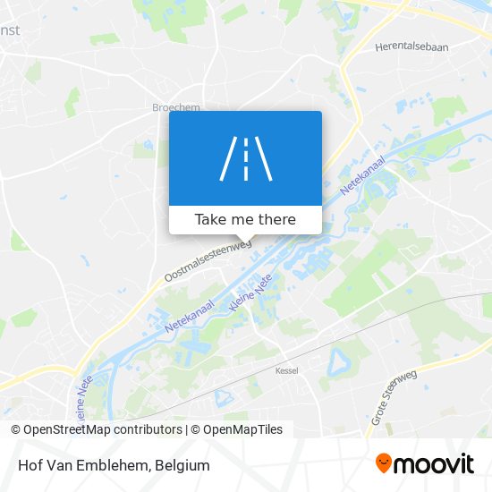 Hof Van Emblehem map