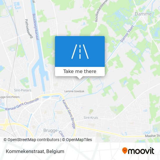 Kommekenstraat map