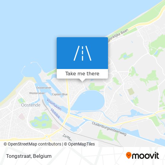 Tongstraat map