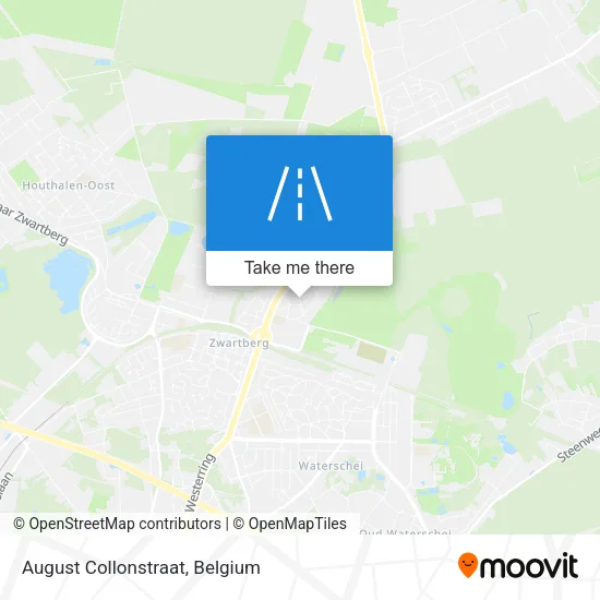 August Collonstraat map