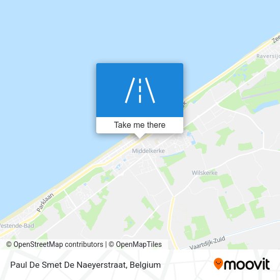 Paul De Smet De Naeyerstraat map