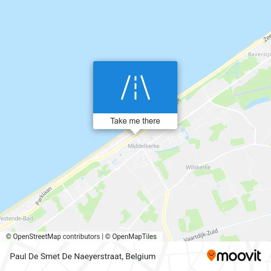 Paul De Smet De Naeyerstraat map