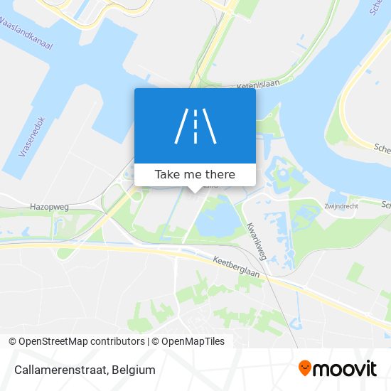 Callamerenstraat map