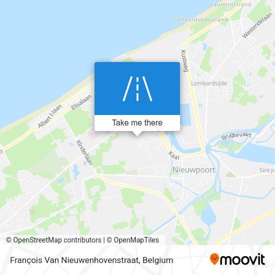 François Van Nieuwenhovenstraat map