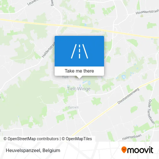 Heuvelspanzeel map