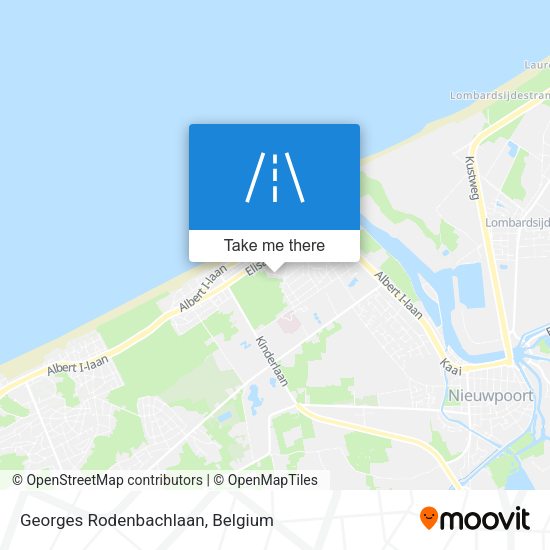 Georges Rodenbachlaan map