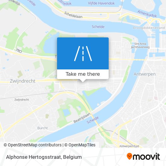 Alphonse Hertogsstraat map