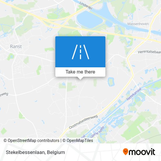 Stekelbessenlaan map