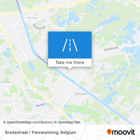 Bredestraat / Pannewinning map