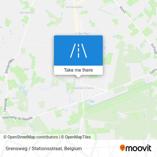 Grensweg / Stationsstraat map