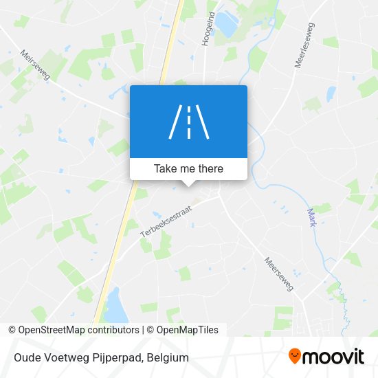 Oude Voetweg Pijperpad map