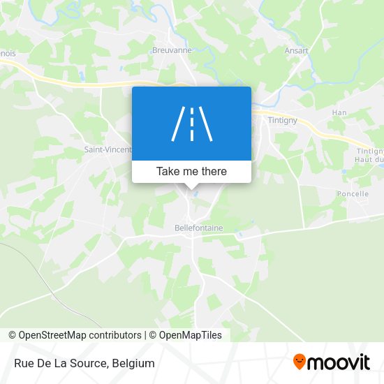 Rue De La Source plan